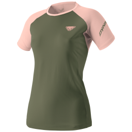 Жіноча футболка Dynafit Alpine Pro W S/S Tee зелений thyme/6370