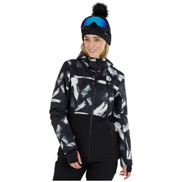 Жіноча гірськолижна куртка Fundango Celine Allmountain Jacket чорний/білий black injun