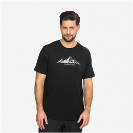 Чоловіча функціональна футболка Viking Lenta чорний black