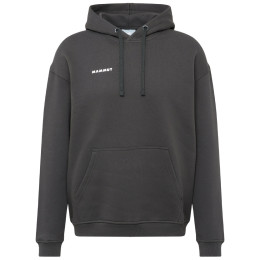 Чоловіча фліска Mammut Mammut Base ML Hoody Men Mini Logo темно-сірий gabbro