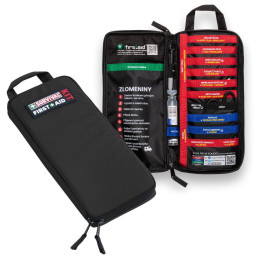 Дорожня аптечка Survival First Aid Kit - Slimline чорний Black