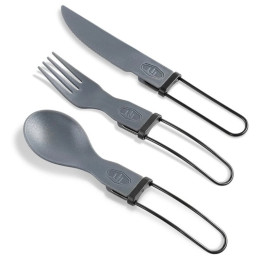 Набір столових приборів GSI Outdoors Tekk Trio Folding Cutlery Set