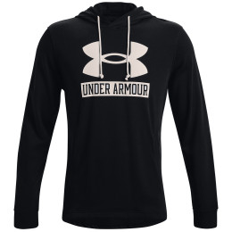 Чоловіча толстовка Under Armour Rival Terry Logo Hoodie чорний