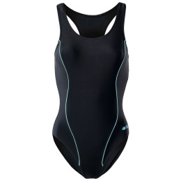 Dámské plavky Aquawave Abra černá BLACK/AQUA SPLASH