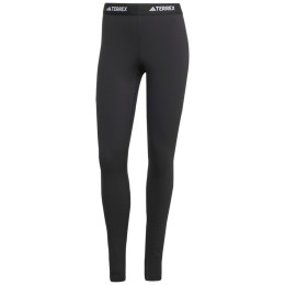 Жіночі легінси Adidas Multi Synt Ti W чорний Black