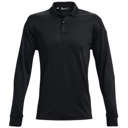 Чоловіча футболка Under Armour Tac Performance Polo LS 2.0 чорний