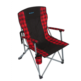 Крісло Husky Moat чорний/червоний Black/red