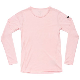 Жіноча функціональна футболка Devold Breeze Merino 150 Shirt Wmn світло-рожевий Chalk Pink