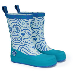 Дитячі гумові чобітки Affenzahn Rainboot Vegan Plashy Shark синій Shark