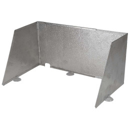 Вітрозахисна панель Crespo P/258 Windbreak срібний