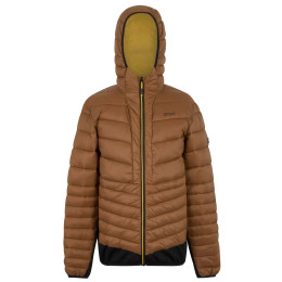 Чоловіча куртка Regatta Hooded Leedre Hybrid коричневий NutBrwn/Blk