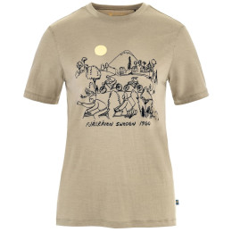 Жіноча футболка Fjällräven Hoja Lugnt Wool T-shirt W