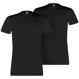 Чоловіча термофутболка Puma Basic 2P Crew Tee чорний Black