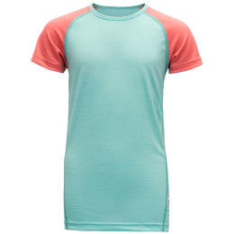 Dětské triko Devold Breeze Junior T-Shirt (2019) světle modrá Aruba