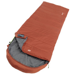 Спальний мішок-ковдра Outwell Canella Lux помаранчевий Warm Red