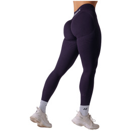 Жіночі легінси Nebbia High-waisted push-up leggings Power фіолетовий Dark purple