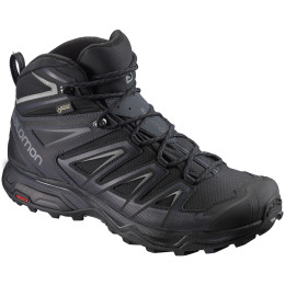 Чоловічі черевики Salomon X Ultra 3 Wide Mid GTX® чорний Black/IndianInk/Monument