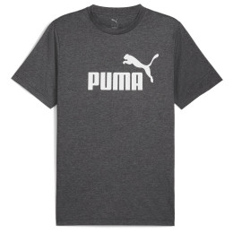 Чоловіча футболка Puma Ess No. 1 Logo Heather Tee чорний PUMA Black