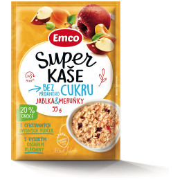 Каша Emco Супер каша яблука-абрикоси, 55 г