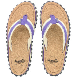 В'єтнамки Gumbies Corker Natural Cork - Purple
