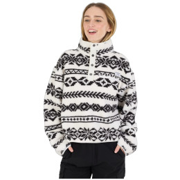Жіноча толстовка Fundango Pacha Fleece Jacket білий/чорний inka