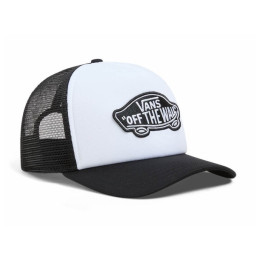 Кепка Vans Classic Patch Curved Bill Trucker чорний/білий Black/White