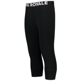 Чоловічі термоштани Mons Royale Cascade Merino Flex 200 3/4 Legging чорний