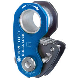 Шків Skylotec RollNlock сірий/синій Anthracite/Electricblue
