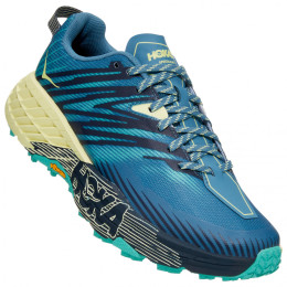 Жіночі кросівки Hoka One One Speedgoat 4 Wide синій/жовтий