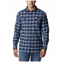 Чоловіча сорочка Columbia Flare Gun™ Stretch Flannel синій