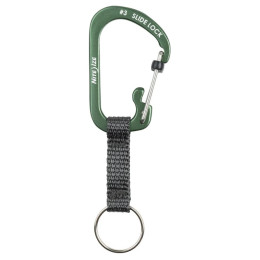 Допоміжний карабін Nite Ize SlideLock Key Ring Aluminum оливковий Olivová