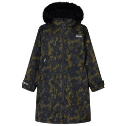 Дитяче водонепроникне пальто Regatta Junior Waterproof Changing Robe Pro Bark Green хакі BrkGrnDistsd