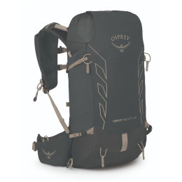 Жіночий туристичний рюкзак Osprey Tempest Velocity 20 чорний dark charcoal/chiru tan