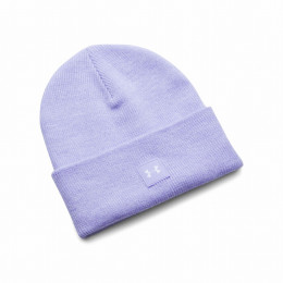 Жіноча шапка Under Armour W'S Halftime Beanie білий Transparent/Transparent/White