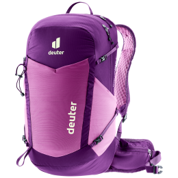 Жіночий туристичний рюкзак Deuter Speed Lite Pro 23 SL рожевий/фіолетовий lotus-mystic