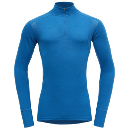 Pánské triko Devold Hiking Half Zip Neck modrá Skydiver