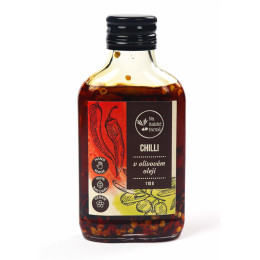 Готова їжа Na Italské farmě Чилі в оливковій олії червоний