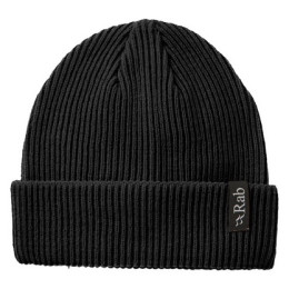 Шапка Rab Perimeter Rolled Beanie чорний