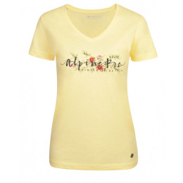 Жіноча футболка Alpine Pro Kerpa 5 жовтий