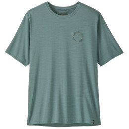 Чоловіча футболка Patagonia Men's Capilene Cool Daily Shirt - Spoke Stencil синій Blue Sage - Light Blue Sage X-Dye