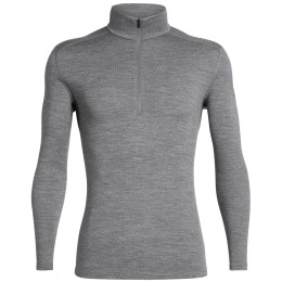 Pánské triko Icebreaker Mens 260 Tech LS Half Zip šedá Gritstone HTHR