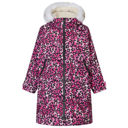 Дитяче водонепроникне пальто Regatta Junior Waterproof Changing Robe Pro Pink рожевий ExPinkLeop