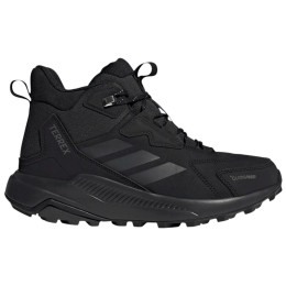 Жіночі туристичні черевики Adidas Terrex Anylander Leather Mid Climaproof чорний Cblack/Carbon/Grefou