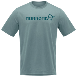 Чоловіча футболка Norrona 29 cotton Norrøna viking T-shirt блакитний Trooper