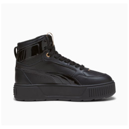 Жіночі зимові черевики Puma Karmen Rebelle Mid WTR червоний/золотий Black -Black -Gold