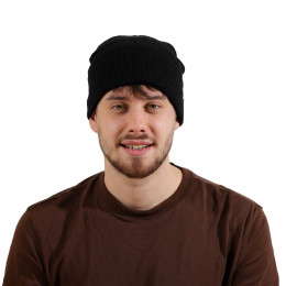 Чоловіча зимова шапка Sherpa Fred чорний black 1699