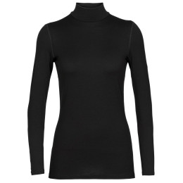 Жіноча футболка Icebreaker W 260 Tech LS Turtleneck чорний Black