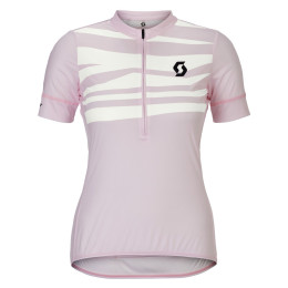 Жіноча велофутболка Scott Jersey W's Endurance LT SS світло-рожевий bliss pink