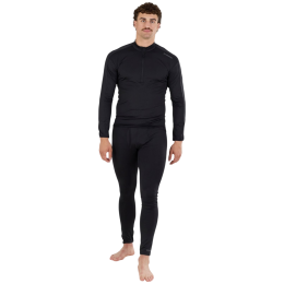 Чоловіча функціональна футболка Fundango Novak Midlayer чорний black