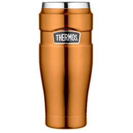 Vodotěsný termohrnek Thermos Style 470 ml zlatá Měděná